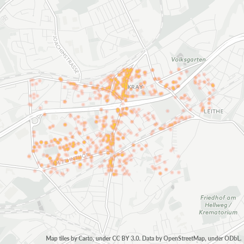 45307 Standortdichte-Heatmap