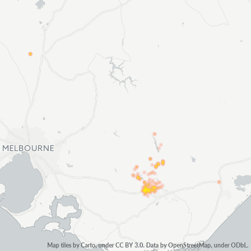 3825 Business Density Heatmap