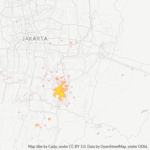 13870 Peta Panas Densitas Bisnis
