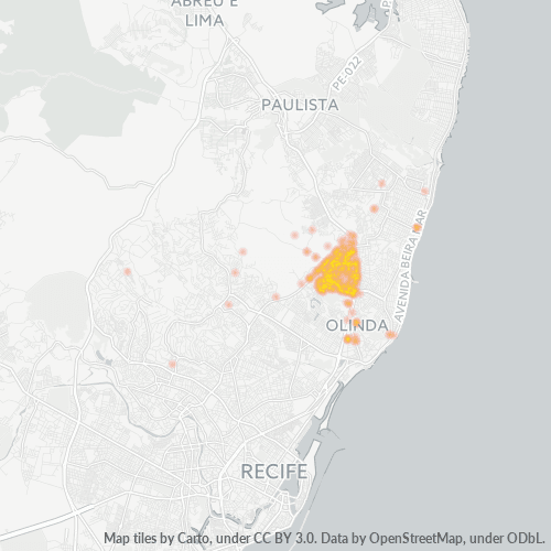 53370-000 Mapa de calor de densidad empresarial