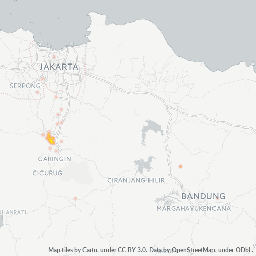 16131 Peta Panas Densitas Bisnis