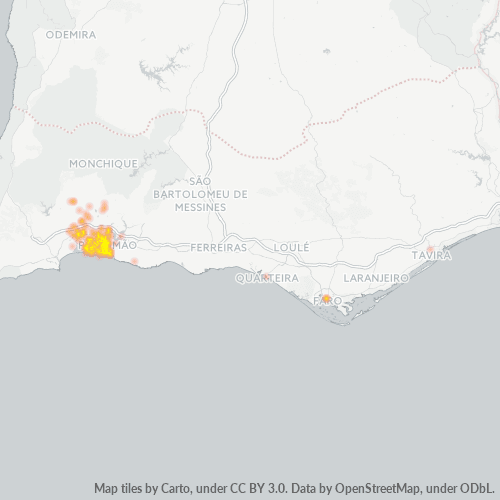 8500 Heatmap de Densidade da Empresa