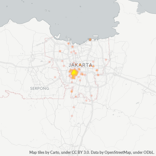 12720 Peta Panas Densitas Bisnis