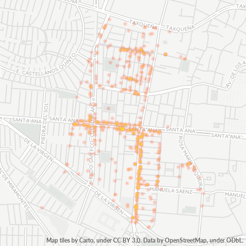 04470 Mapa de calor de densidad empresarial