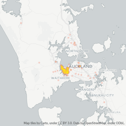 1026 Business Density Heatmap