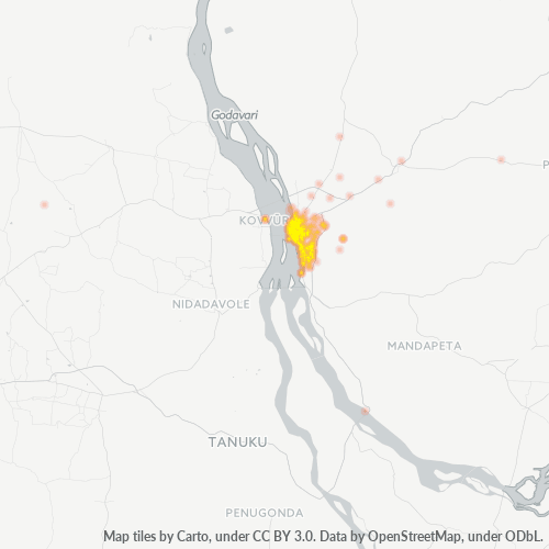 533101 Business Density Heatmap