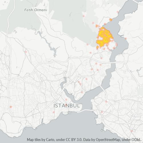 34457 Şirket Yoğunluğu Isı Haritası