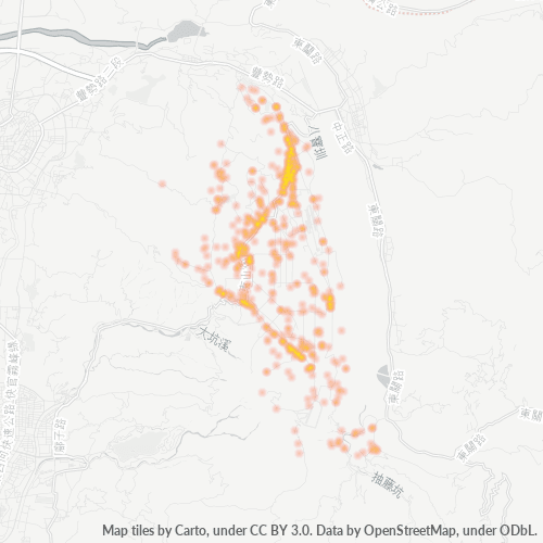 426 商業密度熱圖