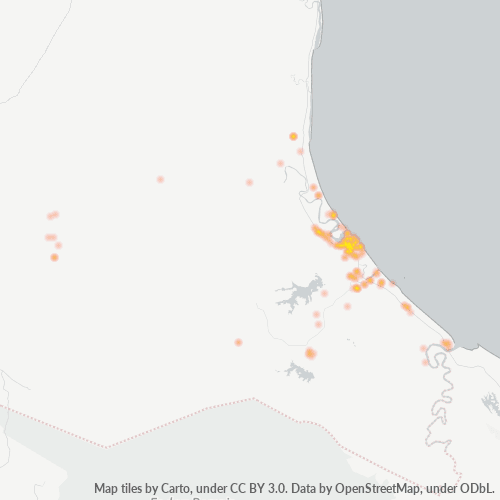 26800 Business Density Heatmap