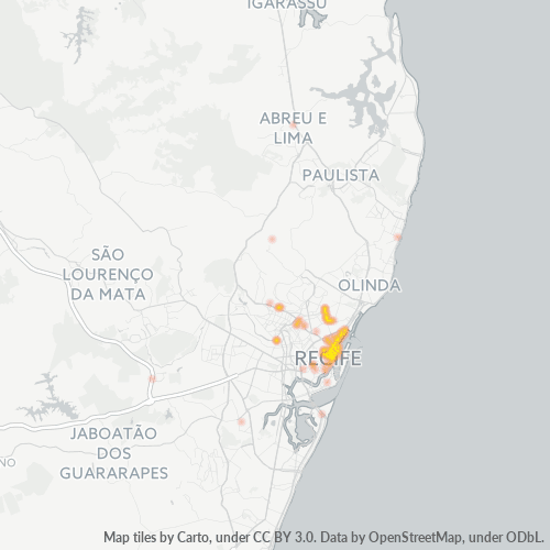 50040-000 Heatmap de Densidade da Empresa
