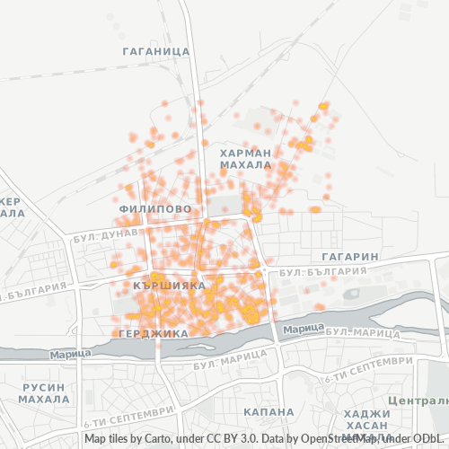 4003 Топлинна карта на бизнеса