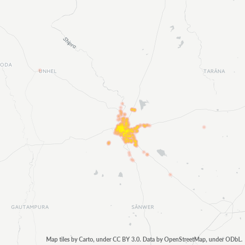 456001 Business Density Heatmap