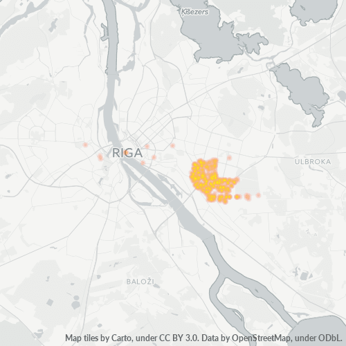 LV-1073 Verslo tankumo žemėlapis