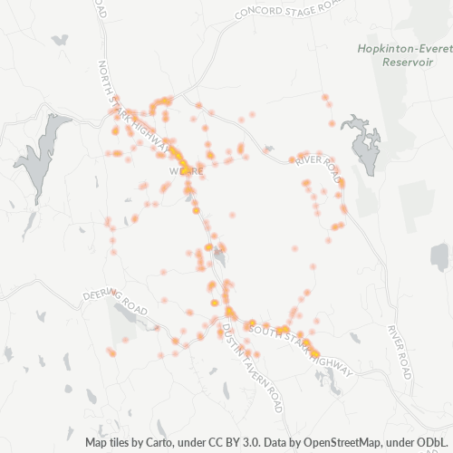 03281 Business Density Heatmap