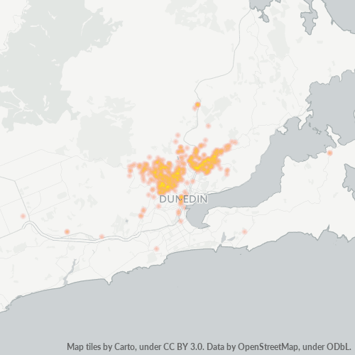 9010 Business Density Heatmap
