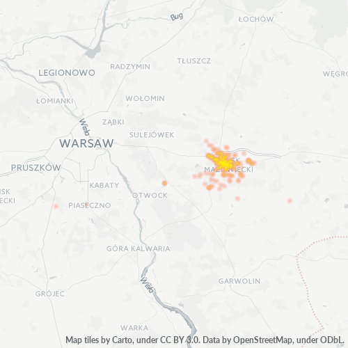 05-300 Mapa intensywności działalności gospodarczej