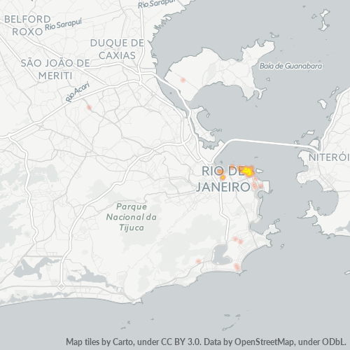20081-000 Heatmap de Densidade da Empresa