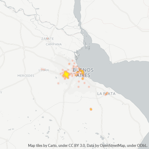 1714 Heatmap de Densidade da Empresa