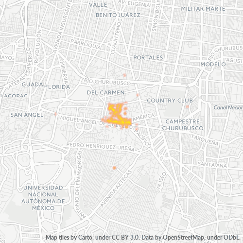 04020 Mapa de calor de densidad empresarial