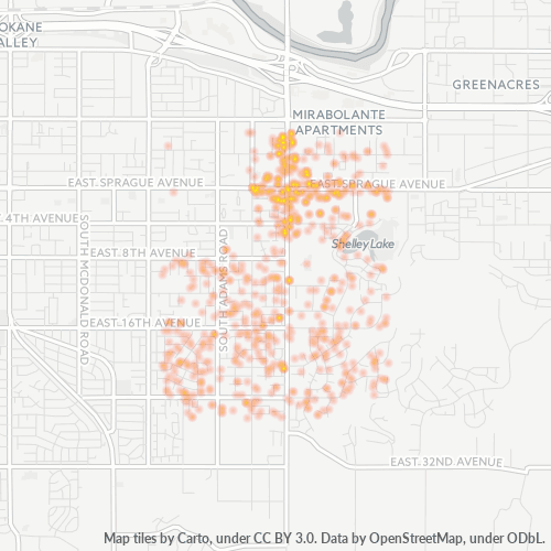 99037 Business Density Heatmap