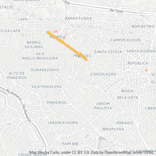 05010-000 Heatmap de Densidade da Empresa