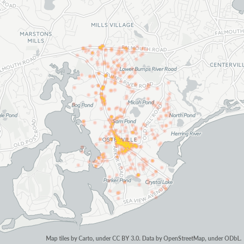 02655 Business Density Heatmap