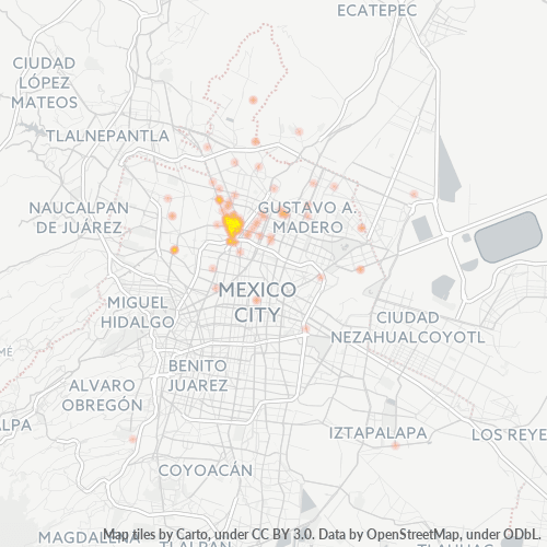 07780 Mapa de calor de densidad empresarial