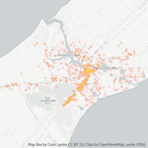 11952 Business Density Heatmap