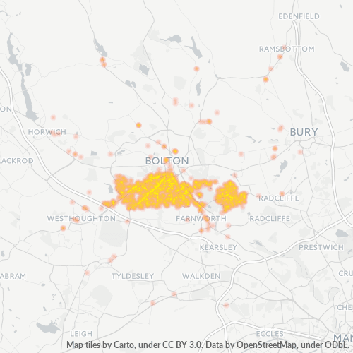 BL3 Business Density Heatmap
