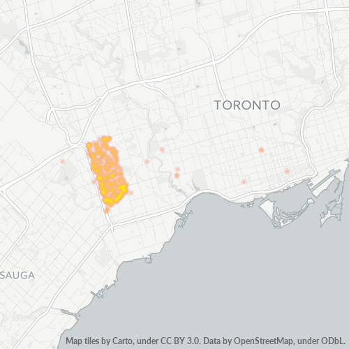 M9B Business Density Heatmap