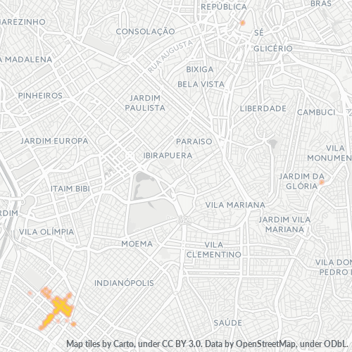 04560-000 Heatmap de Densidade da Empresa