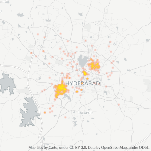 500048 Business Density Heatmap
