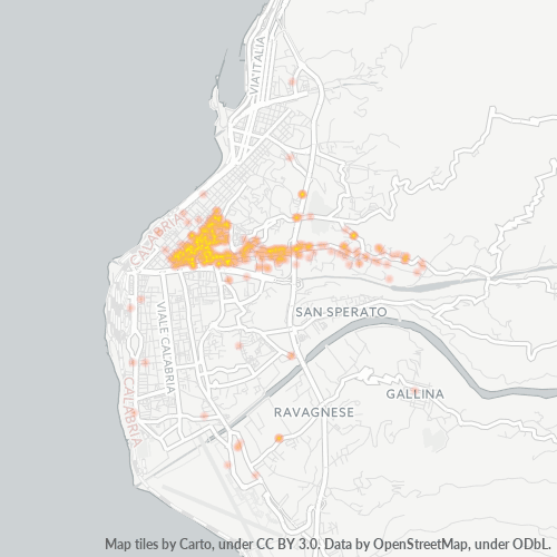 Mappa di calore per cap 89128