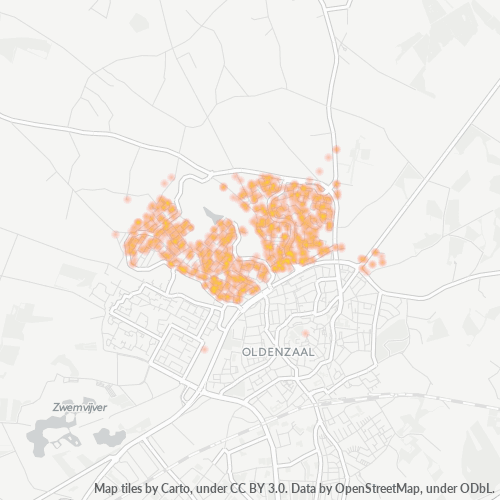 7577 Heatmap Bedrijfsdichtheid