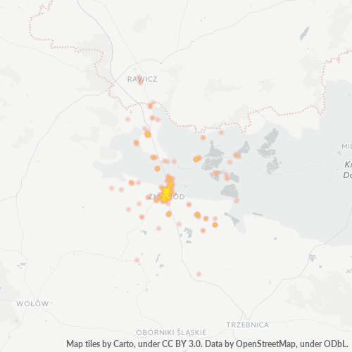 55-140 Mapa intensywności działalności gospodarczej