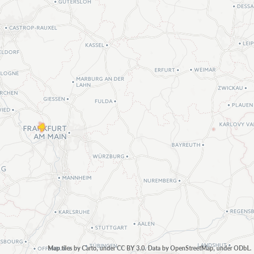 Heatmap für plz 65329