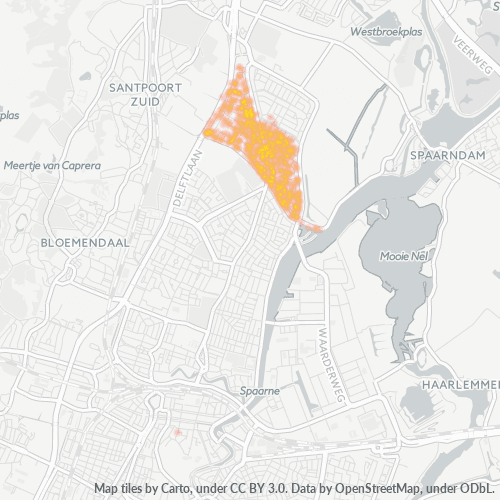 2025 Heatmap Bedrijfsdichtheid