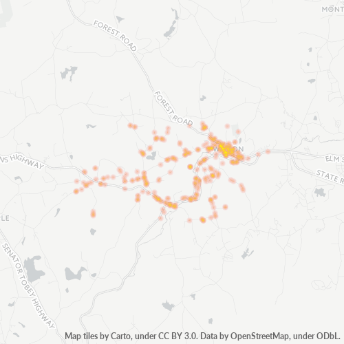 03086 Business Density Heatmap