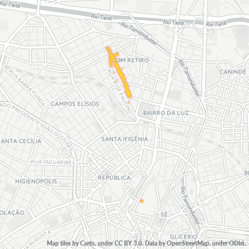 01125-000 Heatmap de Densidade da Empresa