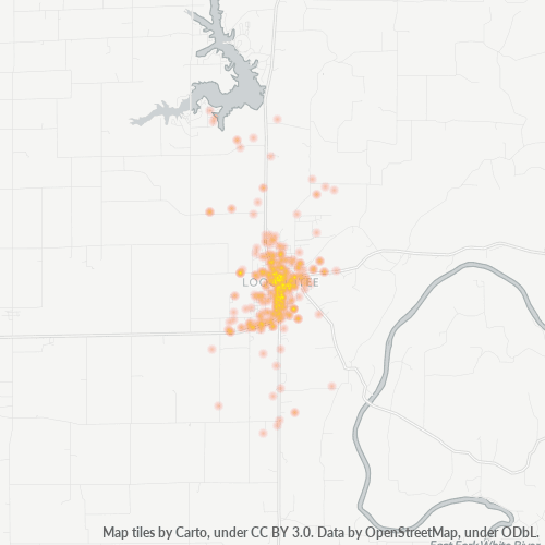 47553 Business Density Heatmap