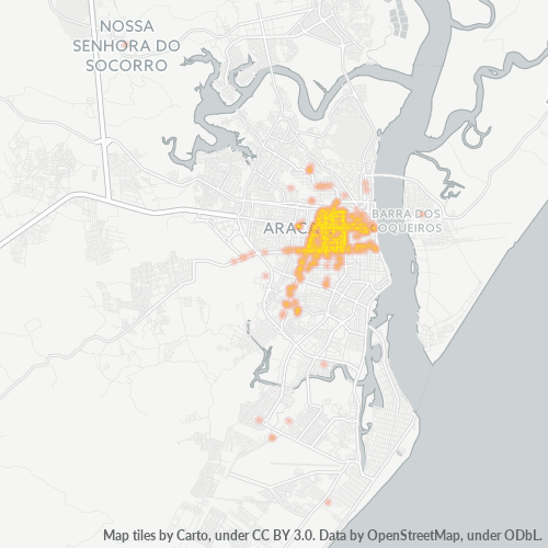 49055-000 Heatmap de Densidade da Empresa