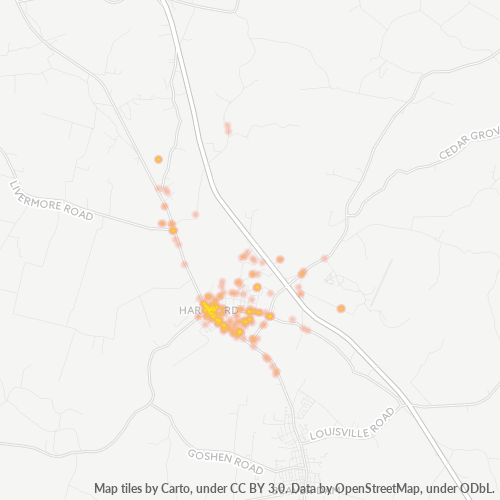 42347 Business Density Heatmap