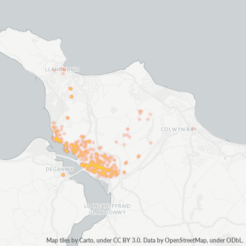 LL31 Business Density Heatmap