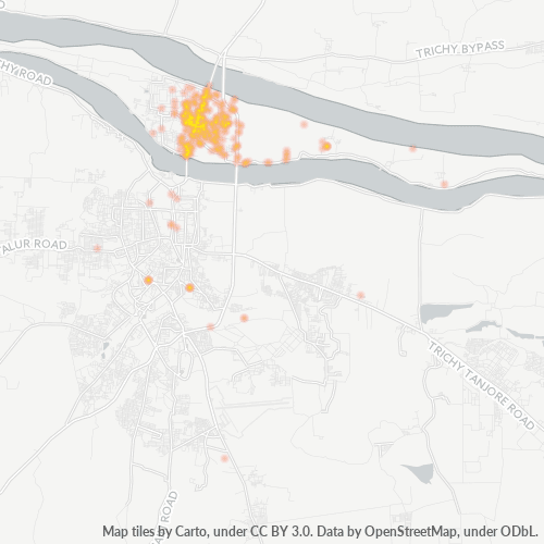 620005 Business Density Heatmap