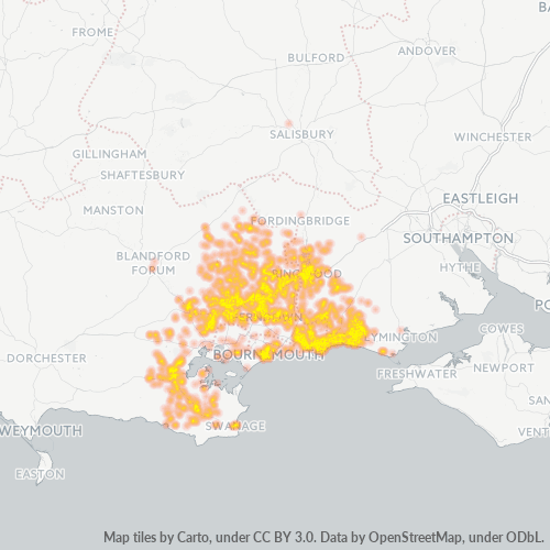 BH2 Business Density Heatmap