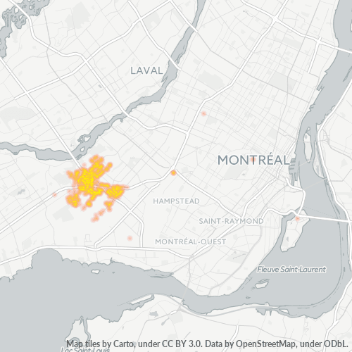 H4S Business Density Heatmap