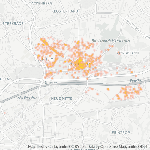 46117 Standortdichte-Heatmap