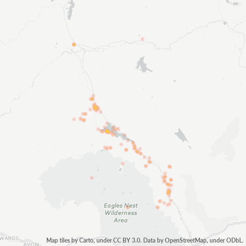 80498 Business Density Heatmap