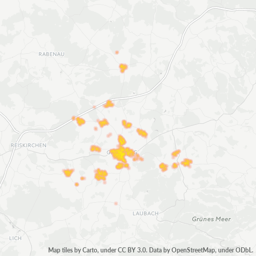 35305 Standortdichte-Heatmap