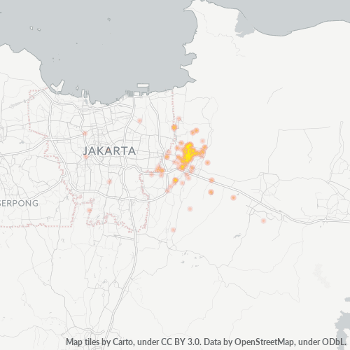 17142 Peta Panas Densitas Bisnis